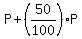 P%2B%2850%2F100%29%2AP