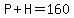 P%2BH=160