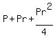 P%2BPr%2BPr%5E2%2F4