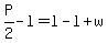P%2F2+-l=+l-l+%2B+w