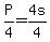 P%2F4=4s%2F4