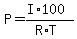 P=%28I%2A100%29%2F%28R%2AT%29