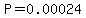 P=0.00024