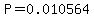 P=0.010564