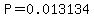 P=0.013134