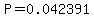 P=0.042391
