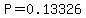 P=0.13326