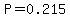 P=0.215