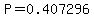 P=0.407296