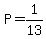 P=1%2F13
