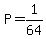 P=1%2F64