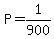 P=1%2F900