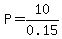 P=10%2F0.15