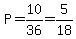 P=10%2F36=5%2F18