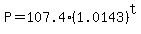 P=107.4%281.0143%29%5Et