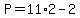 P=11%2A2+-+2
