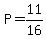 P=11%2F16