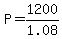 P=1200%2F1.08