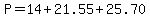 P=14%2B21.55%2B25.70