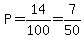 P=14%2F100=7%2F50