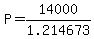 P=14000%2F1.214673