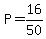 P=16%2F50