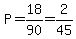 P=18%2F90=2%2F45
