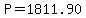 P=1811.90