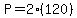 P=2%28120%29