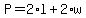 P=2%2Al%2B2%2Aw