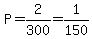 P=2%2F300=1%2F150