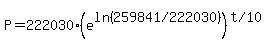 P=222030%2A%28e%5Eln%28%22259841%2F222030%22%29%29%5E%28%22t%2F10%22%29