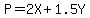 P=2X%2B1.5Y