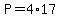 P=4%2A17
