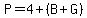 P=4%2B%28B%2BG%29