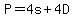 P=4s%2B4D