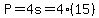 P=4s=4%2815%29