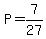 P=7%2F27