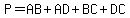 P=AB+%2BAD%2BBC%2BDC