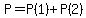 P=P%281%29%2BP%282%29