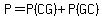 P=P%28CG%29%2BP%28GC%29