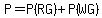 P=P%28RG%29%2BP%28WG%29