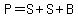 P=S%2BS%2BB