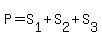 P=S%5B1%5D%2BS%5B2%5D%2BS%5B3%5D