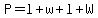P=l%2Bw%2Bl%2BW