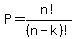 P=n%21%2F%28n-k%29%21