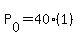 P%5B0%5D+=+40%2A%281%29