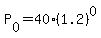 P%5B0%5D+=+40%2A%281.2%29%5E0