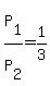 P%5B1%5D%2FP%5B2%5D=1%2F3