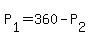 P%5B1%5D=360-P%5B2%5D